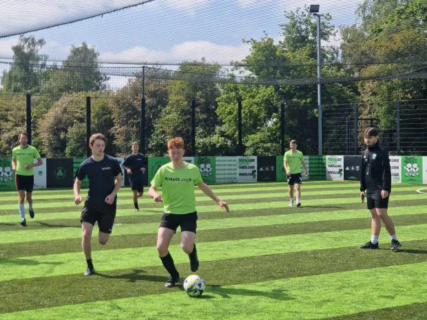 Colchester Fiducia footballers raise money for mum with cancer