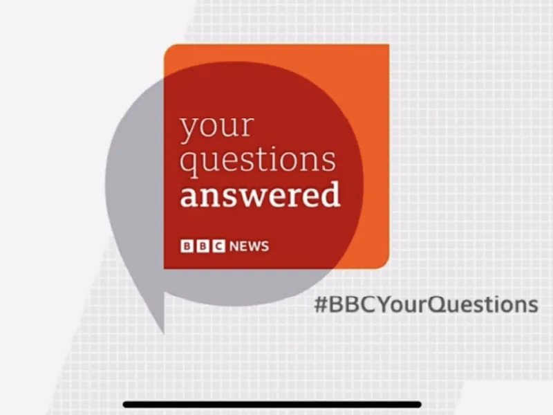 Susie Laws on BBC News channel show “Your Questions Answered”