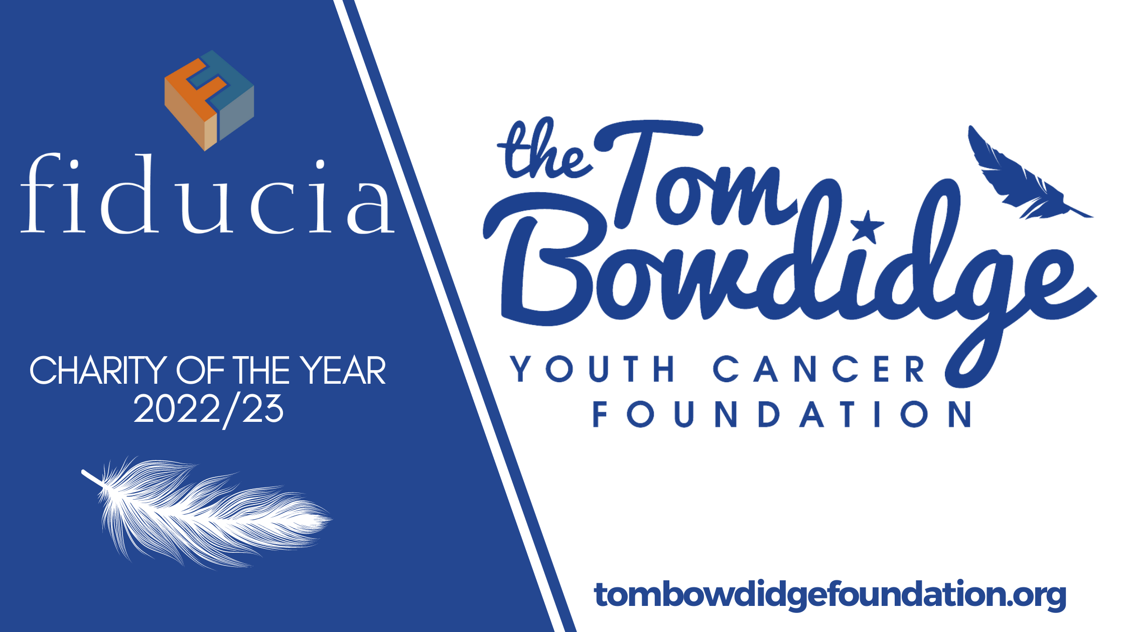Fiducia Charity of the Year 2022/23 announcement